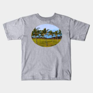 Palm trees in Hawaii Kids T-Shirt